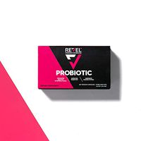 Revel Probiotic Capsules for Women | 12 Billion CFU Shelf Stable | Health Supplement Promotes Intestinal Flora | Immune System Booster |60 Count