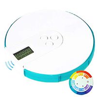 EFGS Automatic Pill Dispenser Weekly Pill Timer Alarm with Led Light Portable Seven Day Pill Organizer Seal Waterproof,Green