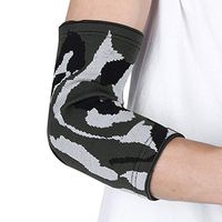 Tihebeyan Sports Elbow Support Promote Blood Circulation Elastic Compression Elbow Pad Brace Sleeve for Men Women Camouflage