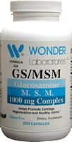 Glucosamine/MSM, Helps Promote Cartilage Regeneration and Healthy Joints - 250 Capsules #3382