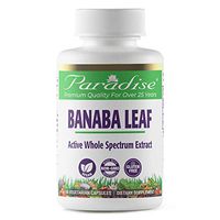 Paradise Herbs Banaba Leaf Vegetarian Capsules, 60 Count