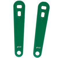 Pivit EMS Oxygen Tank Key | 5 Pack | Tough Stress-Resistant Plastic Cylinder Wrench | Small O2 Keys for Post Valve Cylinders & CGA 540 Style Regulators | Heavy-Duty Portable Medical Tank Accessories