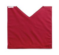 Adult Bib, Comfort Fit, Extra Large with Crumb Catcher, Red