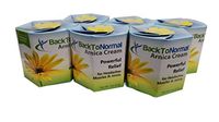 6-Pack of New and Improved! Extra Strength Formula! Back To Normal Arnica Cream, 2 oz.FDA Registered. Topical Analgesic for Joint and Muscle Relief.