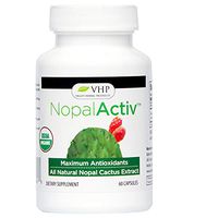 Nopal Activ Supplement Capsules - 500 mg Super dose antioxidant Rich, Ultra high Absorption, Best Nopal on The Market, (Prickly Pear Cactus)