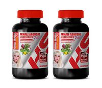 Steel libido for Women - Female Arousal Enhancement Pills Complex - Ginseng Complex Capsules - 2 Bottles 120 Capsules