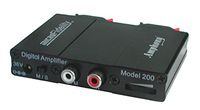 microFidelity Audio Amplifier, Model 200 Black