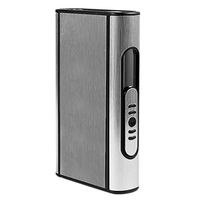 GooDay Aluminum Pocket Cigarette Case Automatic Ejection Holder Lighter Metal Box