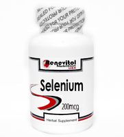 Selenium 200mcg 200 Capsules ~ Renevitol