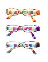 3-Pack Small Reading Glasses for Women +1.75