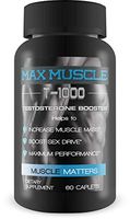 Max Muscle T-1000 - Test Booster - Increase Muscle Mass - Boost Strength and Natural Stamina, Promotes Healthy Fat Burn & Weight Loss