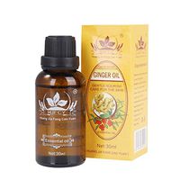 Pure Natural Plant Ginger Essential Oil Repelling Cold And Relaxing Nourishing Skin Relax And Relieve Fatigue Massage Oil for Foot bath, massage, bath, incense, SPA treatments on legs, buttocks