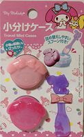 FRIEND Sanrio My Melody Subdivision Case 2 Set with Spatula Accessories Cosmetics Cream Travel