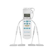 Tens Muscle Stimulator Unit- Digital Display Pulse Massager for Back and Knee Pain Relief, Physical Electro Therapy or Rehabilitation by Bluestone