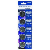 3V Lithium Coin Cell Battery CR2450 - 5pk