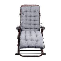 Wilove Lounge Chair Cushion Indoor Outdoor Chaise Lounge Cushions with Cap Perfect for Garden Patio Mattress for Zero Gravity Chair