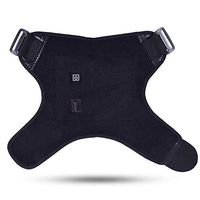 kebyy Shoulder Heating Pad Heated Shoulder Support Brace Adjustable for for Pain Relief Shoulder Pain Bursitis