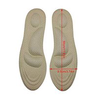 4D Sponge Soft Insoles,Umiwe Support Insoles for Shoes Insert Arch Supports Anti-Sweat Comfortable High Heel Inserts Relax Muscles,Blood Circulation for Men Women Pain Relief