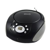 Supersonic SC507MP3 Portable Mp3/CD Player With AM/FM Radio (Color may vary)