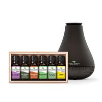 Plant Therapy Essentials Gift Set with Novafuse Black 100% Pure, Undiluted, Therapeutic Grade Essential Oils