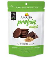 Amrita Foods - Top 14 Allergy Free, Chocolate Maca High Protein Bites, No Added Sugar, Non-GMO