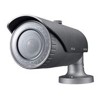 SS301 - SAMSUNG SNO-6011R CCTV BULLET CAMERA 1080P HD WEATHERPROOF IP66 NETWORK IR 2MP POE BUILT-IN 3.8MM FIXED LENS DAY & NIGHT WDR