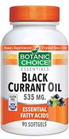 Botanic Choice Black Currant Oil 535 mg. (GLA 80 mg.),90 Softgels