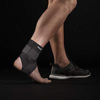 PTM Profit Figure 8 Ankle Support -Neoprene Material W/Adjustable Compression - Rapid Anti Inflammation. Ideal 4 All Sports. Therapeutic Recovery.Sprains,Strains,Instability & Tendonitis (X-Large)