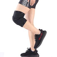 Knee Pads, Protective Knee Pads Basketball Volleyball Football Crashproof Antislip for Kids Youth Adults Size Large Knee Cir.(38-42cm)