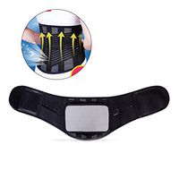 BESPORTBLE Lumbar Support Brace Belt Magnetic Therapy Support Brace Self-Heating Waist Support with Dual Adjustable Straps (M)