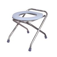 WDDMFR Foldable Stool hygienic Old Pregnant Woman Toilet Home Patient Outdoor Mobile WC Toilet Stool