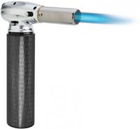 Vector KGM Nitro High Quality Wind-resistant Convertible Dual Flame Torch Cigar Lighter - Black Matte