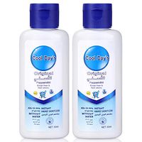 [ 2 pcs ]Hand Sanitizer Hand Soap Gel Refreshing Antibacterial Disposable Portable Quick Drying No Water Required Moisturizing Hand Wash Gel 2 pcs (50 ML)