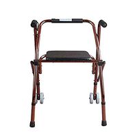 Light Overhead Frame/Walker/Rollator Elderly Walker Walking Stick Cane Chair Auxiliary Walker Four-Legged Walking Stick