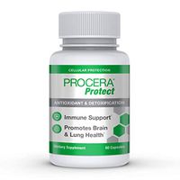 Procera Protect - Super Antioxidant & Immune Support Formula | Glutathione Booster & Detoxifer | Quercetin, NAC, Turmeric, Resveratrol & ALA | Brain, Respiratory & Lung Heath Support