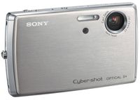 Sony Cybershot DSCT33 5.1MP Digital Camera with 3x Optical Zoom (Includes Docking Station)