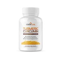 Organic Turmeric Curcumin Supplement with BioPerine Black Pepper Extract & Ginger - Premium Natural 95% Curcuminoids - Extra Strength Anti-Inflammation, Joint Support, Pain Relief Pills - 60 Capsules