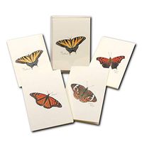 Earth Sky + Water - Butterfly Assortment Notecard Set - 8 Blank Cards with Envelopes (2 each of 4 styles)