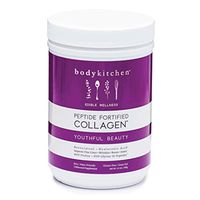 Body Kitchen - Youthful Beauty Collagen Powder - Grass-Fed Collagen + Resveratrol Powder and Hyaluronic Acid - Anti-Aging, Hair Skin Nail, and Antioxidant Support, 10oz