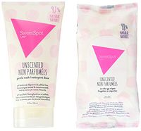 SweetSpot Labs Natural, pH Balanced, Personal Gentle Body Wash and Wipes (Unscented, Bundle)