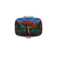 Art Elephant Custom Pill box case Medicine Vitamin Organizer Holder Pill box purse