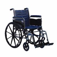 Tracer EX2 Manual Wheelchair - 20" x 16", Remov Fixed Height, Desk Length Arms