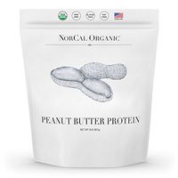 Norcal Organic Peanut Butter Powder, 2lb | 11g Protein, 100 Calories, 41 Servings | Vegan, Natural, Organic, Low Calorie, Source Organic