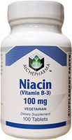 AlchePharma Niacin (Vitamin B-3).