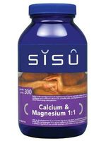 Calcium Citrate 100mg +Magnesium Oxide 100mg +D100iu (300Capsules) Brand: Sisu