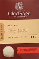 Gladrags Organic Undyed Day Pads, 3 Count