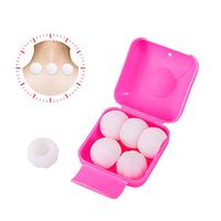 Mini Silicone Cupping Device Cup Portable Six-Ball Dredge Meridian Blood Circulation Boxed Compression Cupping Cervical Massager for Travel