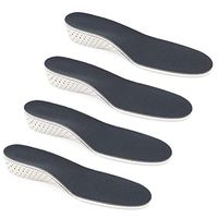 SUPVOX 2 Pairs 4cm Height Increase Insole Invisible Shoe Lifts Shoe Elevator Inserts for Men Women