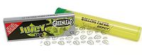 Juicy Jay's 1 1/4 Superfine Rolling Papers - Greenleaf Flavored - 6 Packs with RPD Kewltube