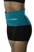 body helix Back Support Belt - Adjustable Back Compression Brace – Also Supports Injured Abdominal Muscles; Teal, Small/Medium